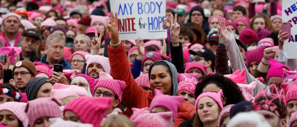 Women's March in Washington.