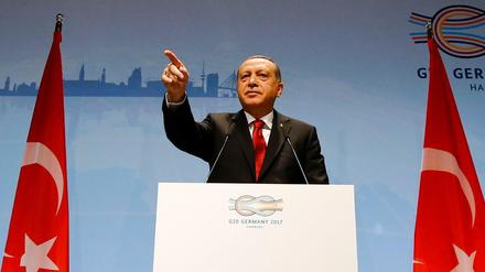 Recep Tayyip Erdogan will das Pariser Klimaabkommen nicht ratifizieren.