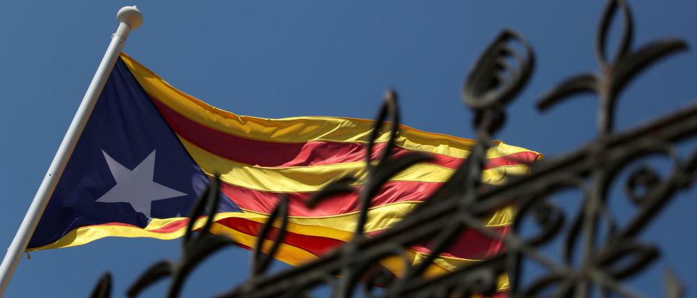 Kampf um Unabhängigkeit von Spanien: Die Flagge Kataloniens
