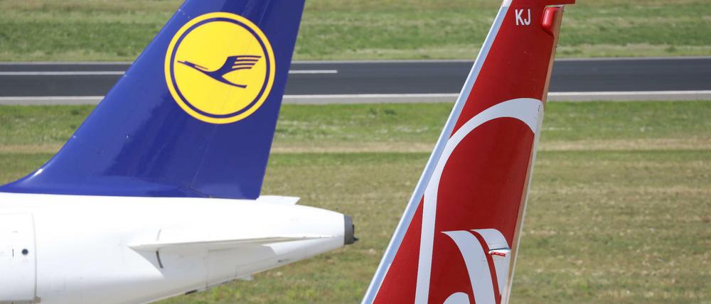 Die Lufthansa steht schon in Verhandlungen über eine teilweise Übernahme von Air Berlin.