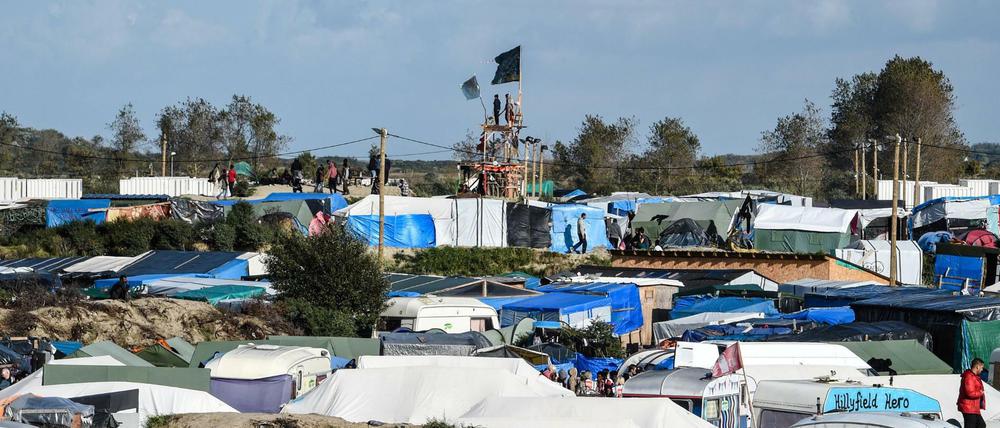 Frankreich beginnt am Montag mit der Räumung des Flüchtlingscamps von Calais.