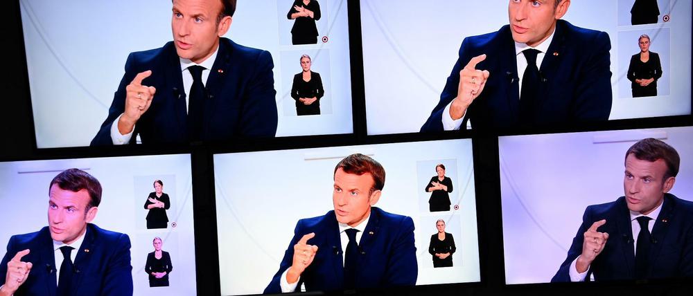 Das TV-Interview mit Staatschef Macron wurde von rund 20 Millionen Franzosen verfolgt.