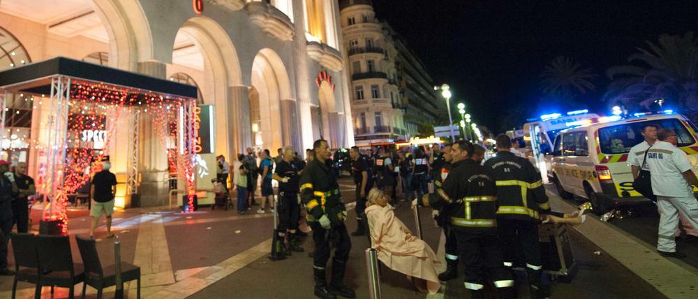 Anschlag in Nizza: Ziel war die Uferpromenade