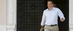 Alexis Tsipras könnte am Donnerstagabend zurücktreten.