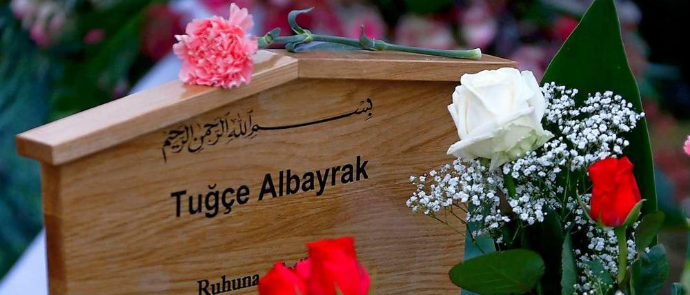 Das Grab der getöteten Studentin Tugce Albayrak.