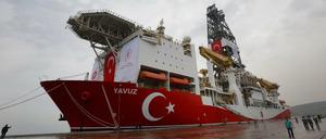 Das türkische Bohrschiff "Yavuz" bohrt nach Gas vor Zyperns Küste - aus EU-Sicht: illegal.