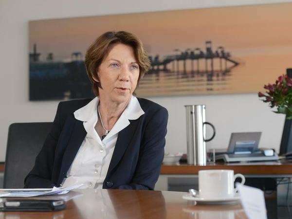 Vera Gäde-Butzlaff ist Vorstandsvorsitzende der GASAG Berliner Gaswerke Aktiengesellschaft. 
