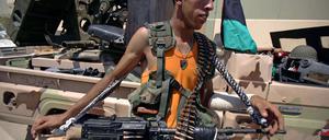 In Libyen sind Unmengen von Waffen und Munition im Umlauf. Das bereitet westlichen Beobachtern Sorge. 