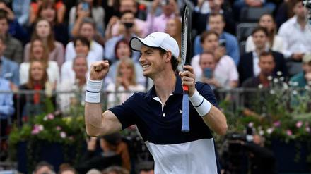 Andy Murray kann wieder lachen - inzwischen sogar wieder auf dem Tennisplatz.