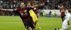 Jubelt Leverkusens Javier Hernandez auch im Rückspiel bei Bate?