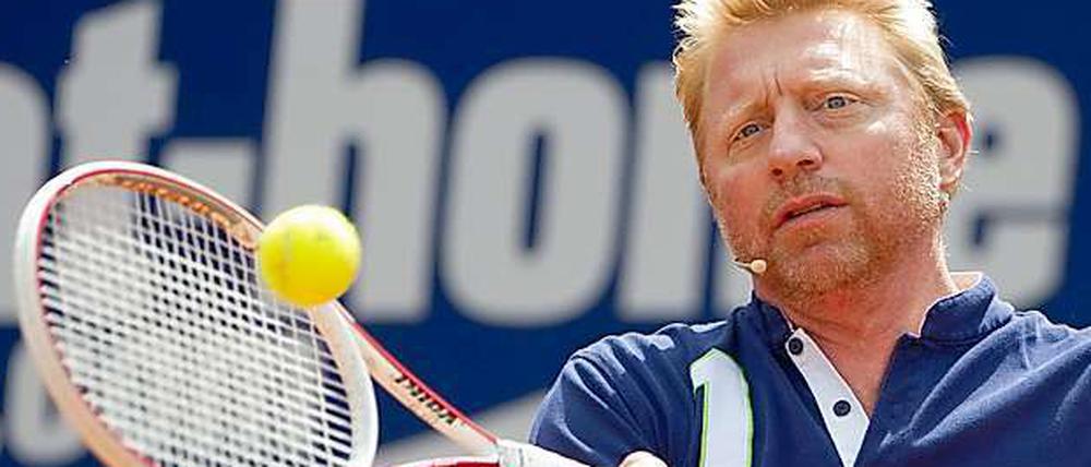 Boris Becker ist als Trainer von Novak Djokovic auf die Tennis-Tour zurück.