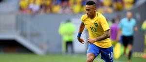 Die Hoffnung Brasiliens: Neymar.