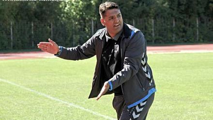 Cem Efe ist Trainer beim Regionalligisten Babelsberg 03