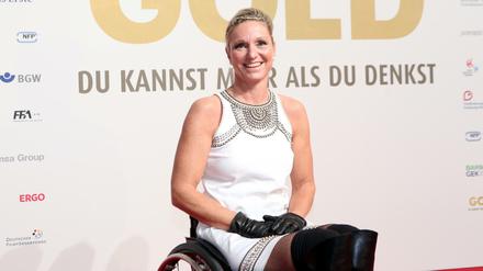 Kirsten Bruhn, Schwimmerin und mehrfache Paralympics-Siegerin und Kuratoriumsmitglied des Deutschen Behindertensportverbandes.