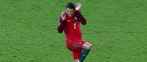 Cristiano Ronaldo bleibt noch ohne Tor bei der EM.