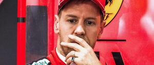 Wie machen die das bloß? Ferrari-Pilot Sebastian Vettel rätselte in den vergangenen Jahren oft über Mercedes' Stärke.