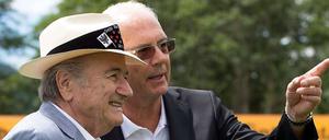 Franz Beckenbauer hegt keinen Groll mehr gegen Sepp Blatter und die Fifa.