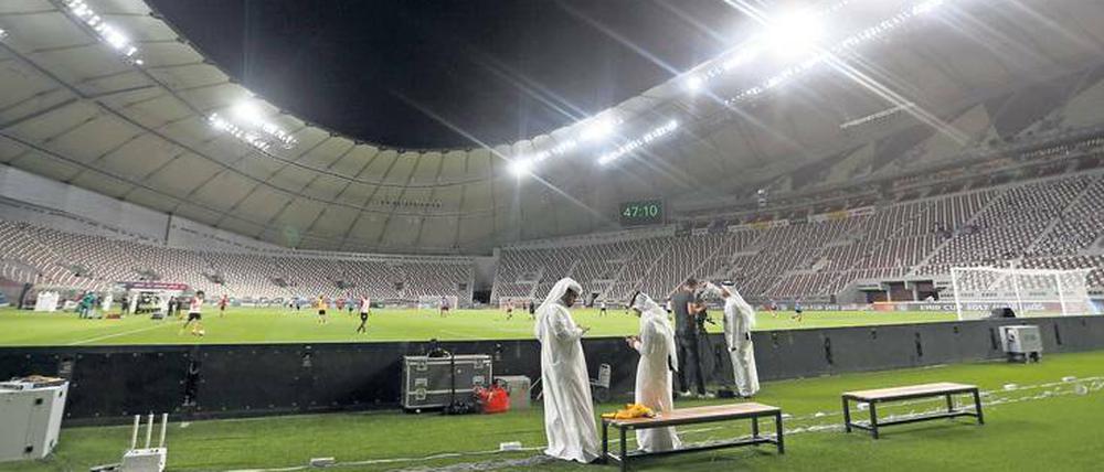 Das WM-Stadion von Doha.