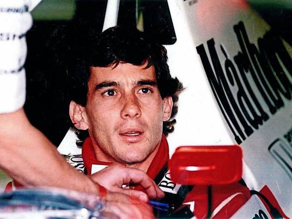 Der Regenkönig. Ayrton Senna verzückte bis zu seinem tragischen Unfall 1994 vor allem die brasilianischen Fans.