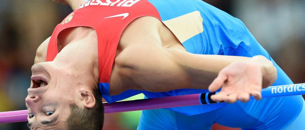 Jetzt ist es offiziell: Russische Leichtathleten wie der Hochspringer Ilja Schkurenjow sind nicht bei Olympia dabei.