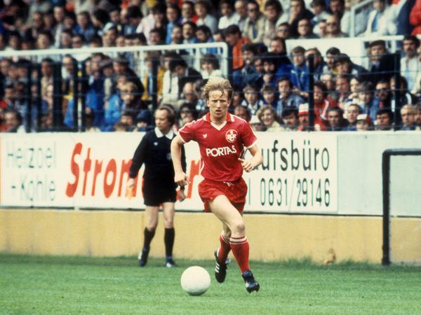 Andreas Brehme spielte von 1981 bis 1986 beim 1. FC Kaiserslautern.