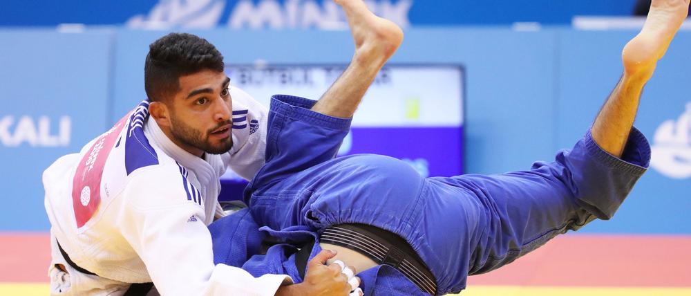 Der israelische Judoka Tohar Butbul, gegen den der Algerier Fethi Nourine nicht antreten wollte. 