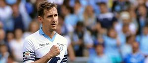 Miroslav Klose will Bayer Leverkusen den Einzug in die Champions League verwehren.