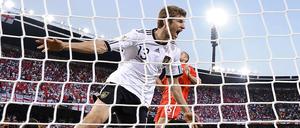 Großer Sport. Thomas Müller trifft zweimal gegen England und ist längst unverzichtbar für Joachim Löw.