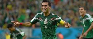 Traf zum 1:0 für Mexiko: Rafael Marquez.