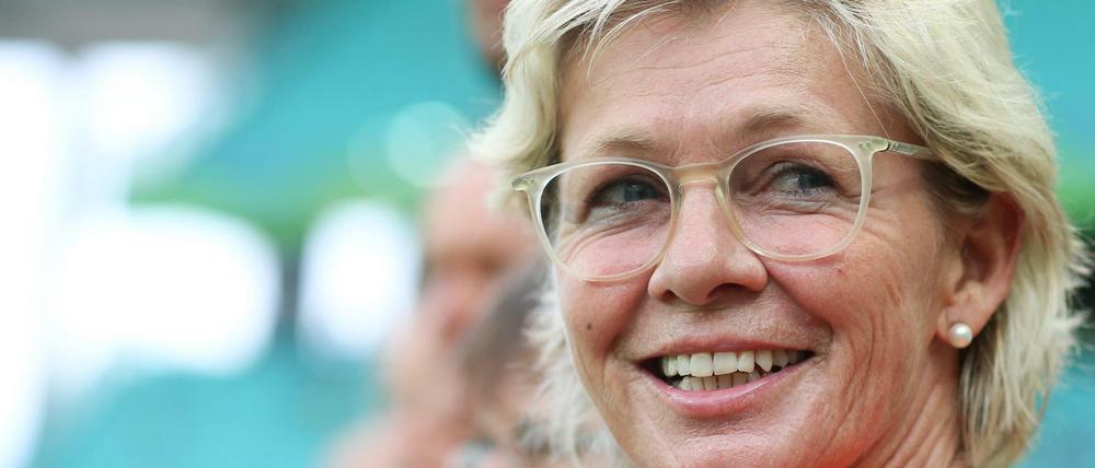 Silvia Neid hört nach 34 Jahren in der Nationalmannschaft auf.