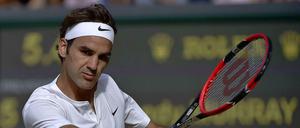 Mit viel Gefühl: Roger Federer hatte gegen Andy Murray kaum Probleme.