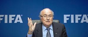 Fifa-Präsident Blatter wird in Wien eine Rede halten - jedoch nicht als Kandidat.