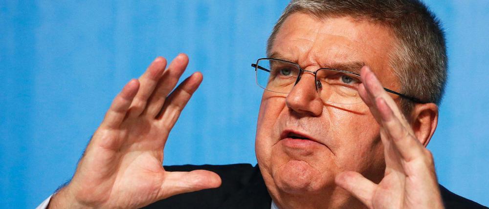 Die Kritik an IOC-Präsident Thomas Bach wird immer lauter.