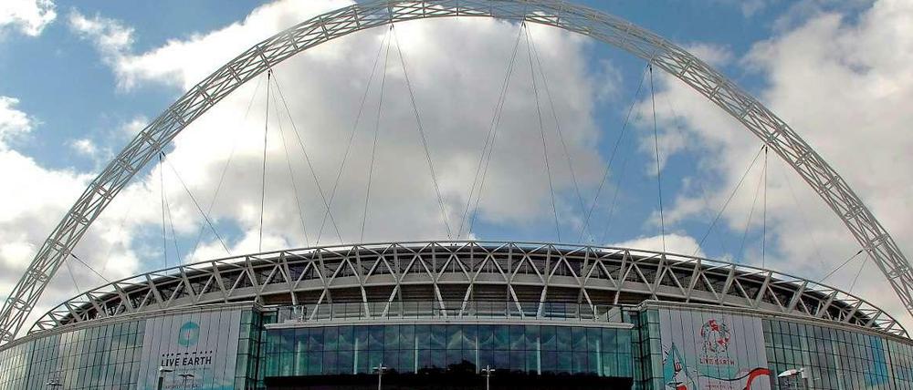 Ort der Begierde: Das neue Wembley-Stadion in London, Endspielort 2013.