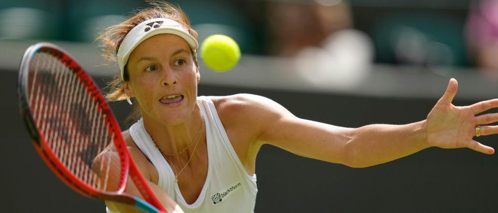 Tatjana Maria erreichte erstmals in ihrer langen Karriere das Halbfinale bei einem Grand-Slam-Turnier.
