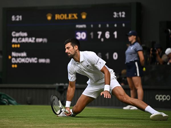 Novak Djokovic hatte seit 2012 nicht mehr auf dem Centre Court von Wimbledon verloren.