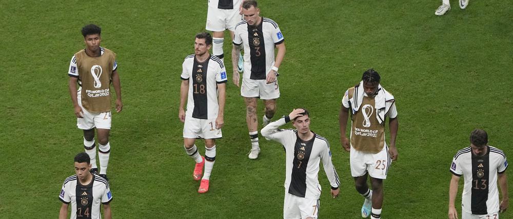 Bitterer Abgang für das deutsche Team. Die WM ist schon nach der Vorrunde vorbei.