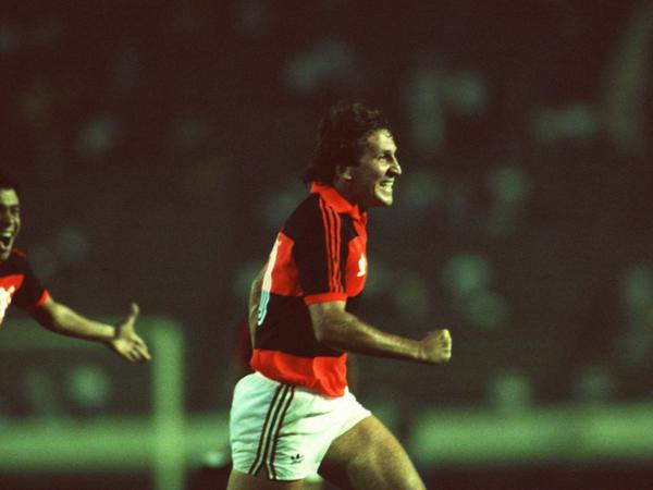 Ikone: Zico war in den 70ern und 80ern der große Star von Flamengo Rio de Janeiro und der brasilianischen Nationalmannschaft.