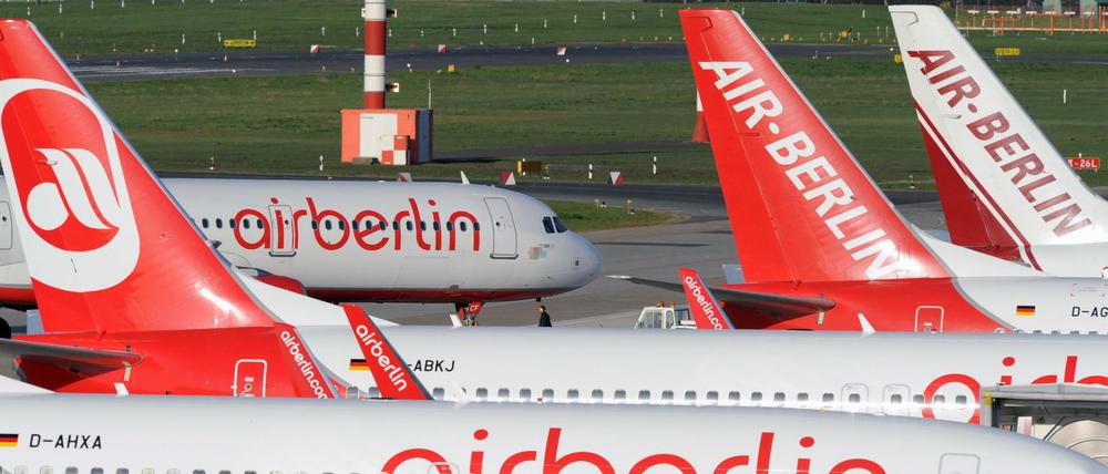 Wie geht es weiter mit Air Berlin? Die Unternehmensaktie ist derzeit auf einem Tiefststand.