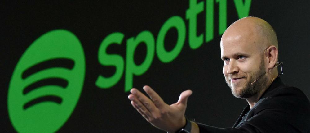 Daniel Ek, Vorstandsvorsitzender des schwedischen Streaming-Dienstes Spotify, zeigt Interesse an Soundcloud. 