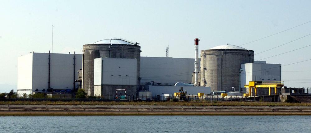Das Atomkraftwerk im elsässischen Fessenheim.