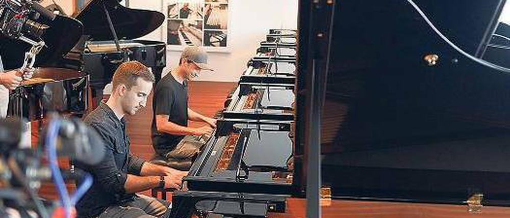 Vorspiel. Flowkey-Gründer Jonas Gößling hat ein System entwickelt, um einfach Klavier spielen zu lernen.