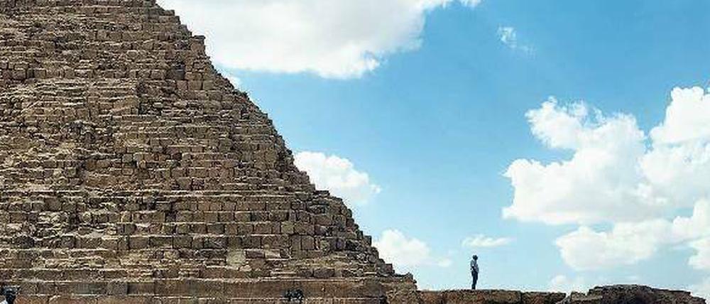 Reiseziel Pyramiden. Die meisten Ägyptentouristen sind mittlerweile Russen. 2014 waren es drei Millionen. 