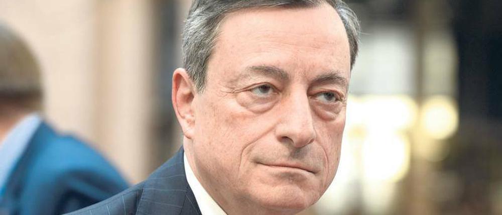 Der Herr des billigen Geldes. Mario Draghi, Präsident der Europäischen Zentralbank, hält die Zinsen niedrig. 