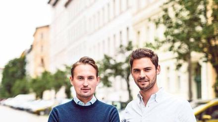 Wollen die Immobilienmarktung verändern: Lukas Pieczonka und Hanno Heintzenberg.