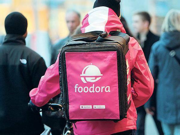 Foodora, gehört zu Delivery Hero, das am Freitag an die Börse geht.