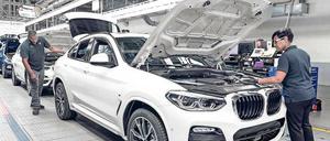 In Spartanburg in South Carolina fertigt BMW schon seit 1994 - seit Jahren vor allem die SUV-Modelle der X-Reihe. 70 Prozent der Autos gehen in den Export - auch nach Deutschland.