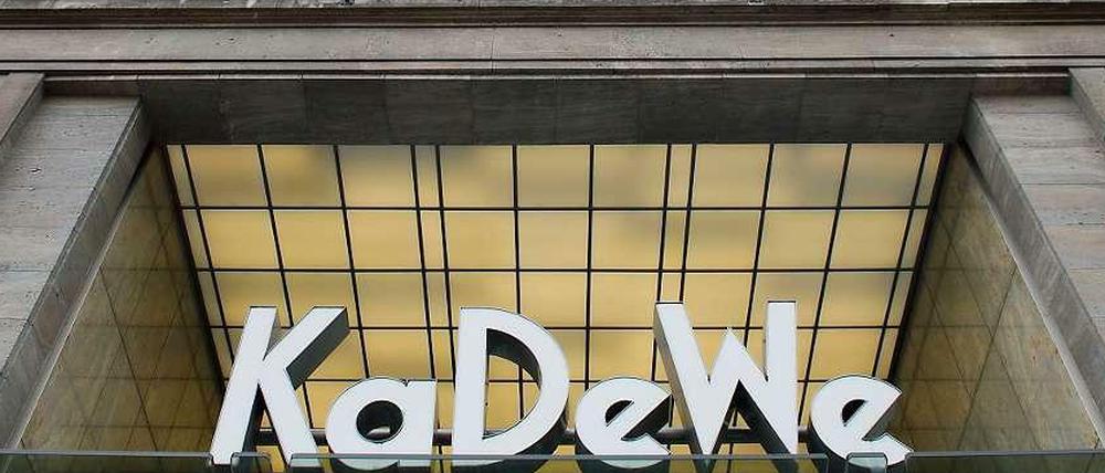 Imposant. Das KaDeWe in Berlin gehört zu den großen Luxuskaufhäusern Europas.