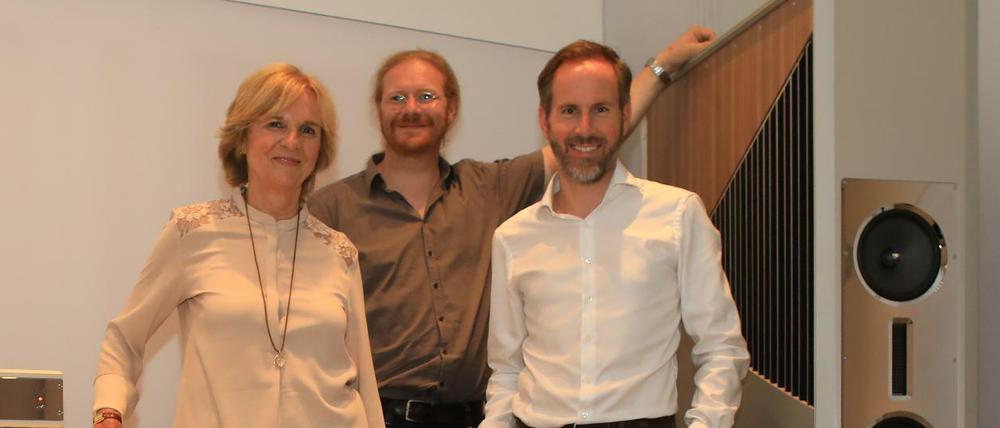 Ein gutes Trio: Geschäftsführerin Marianne Burmester, Entwicklungschef Stefan Größler und der neue Geschäftsführer Andreas Henke (v. l.).