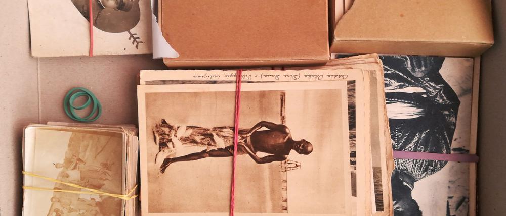 Aufnahmen aus dem Kolonialkrieg gegen Äthiopien (1935-41). Die vom Großonkel heimgebrachten Fotografien werden von der Familie in Südtirol aufbewahrt.